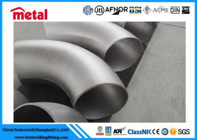 China Inconel 600 SMLS Pipe Fittings 90 Degree Elbow NO6600 For Connection for sale