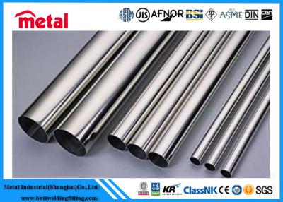 China Alloy B2 Pipe Silver Nickel Alloy Pipe Seamless Tube 60.33mm Outer Diameter for sale