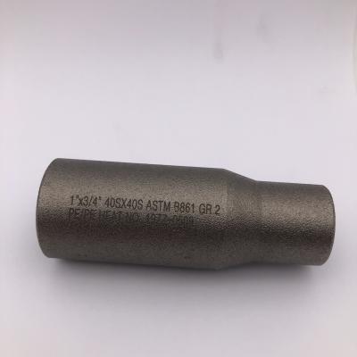 China Reductor excéntrico concéntrico de la tubería Titanium de la soldadura de Lightwieght de alta resistencia en venta