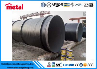 China API 5L X52 3LPE Coated Steel Pipe DN600 SCH 40 Thickness LSAW For Liquid for sale