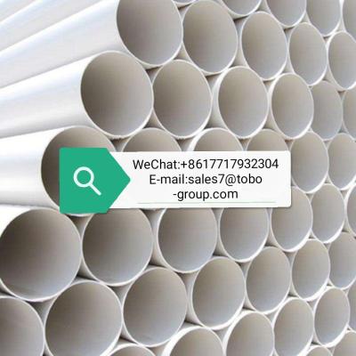 China DIN8078 Thick 4.9mm Length 3m Heat Resistant PVC Pipe for sale