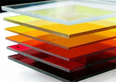 China CLEAR COLOURED TINTED TRANSPARENT ACRYLIC SHEET PLASTIC PANEL 5MM PMMA PLATE for sale