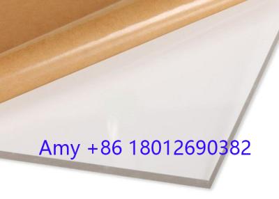 China Cast Cutting Plastic Square Sheet Transparent PMMA double sided adhesive film clear acrylic_sheet for sale