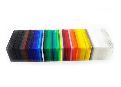 Chine Feuille acrylique de moulage colorée de fonte de perspex de 2MM 3MM 5MM à vendre