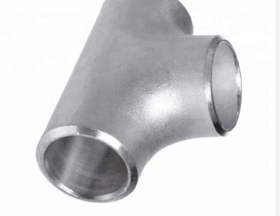 China ASME B16.9 ASTM A403  SCH40 Carbon Steel Pipe fitting Round Equal Tee for sale