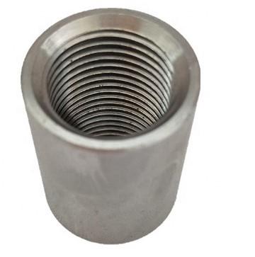 China sch40 BSPT/BSPP/NPT pipe connector both end thread stainless steel 304/316 barrel nipple for sale