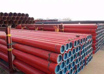 China Red Painting Q345 St37 St42 ASTM 4140 Welded Steel Pipe for sale
