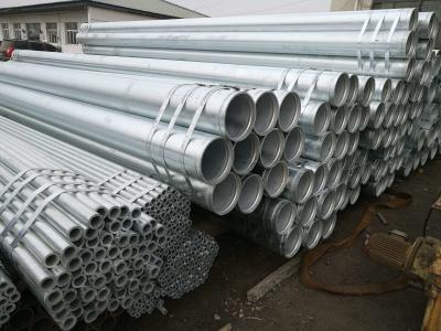 China Galvanized Welded Steel Pipe , X65 Cs Erw Pipe for sale