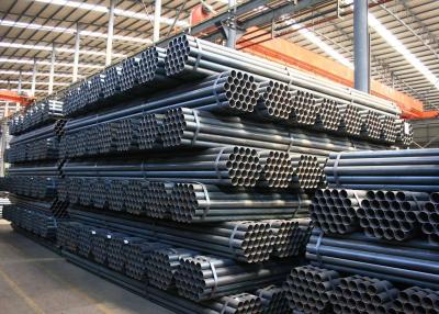China Welded Carbon Plain End Erw Steel Pipe And Tube Api 5l / En10219 Round for sale