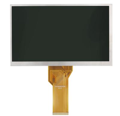 China ODM 7 Inch LCD Screen TFT LCD Displays Panel 800*480 Resolution for sale