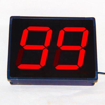 China Outdoor Indoor LED Digital Tube Display 2 Digit 5 Inch LED Day Counter OEM for sale