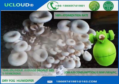 Chine Humidificateur sec soyeux de contrôle d'humidité de brouillard pour le contrôle d'humidité de champignon à vendre