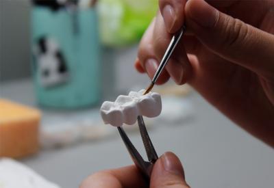 China Circona baja del agua que colorea circona dental líquida de 16 Vita Classic líquida el sistema de la mancha en venta