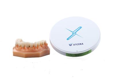 China Xtcera HT 1250mpa High Translucent Zirconia Blank For Dental Lab for sale
