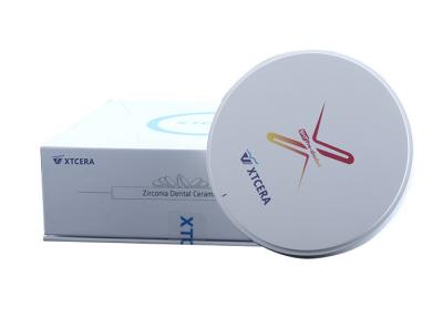 Κίνα υψηλός διαφανής Zirconia δίσκος 1050mpa Presahded για τα συστήματα εκκέντρων CAD προς πώληση