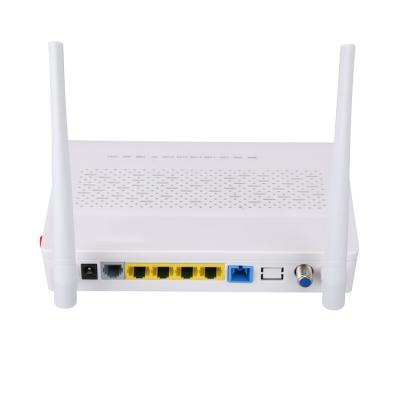 China TX 1310nm RX 1490nm FTTH ONU ONT 3FE 1GE WIFI POTS CATV 2T2R Mode 5DBI Gain Frequency 2.4G for sale