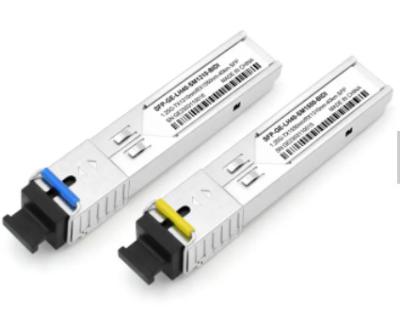 China SFP Fiber Optic Transceiver - LC/SC Connector Duplex 850nm/1310nm/1550nm Simplex 1310nm/1490nm/1550nm DDM OEM zu verkaufen