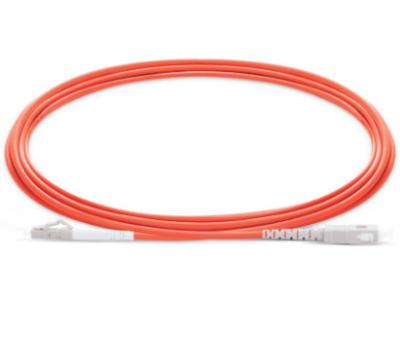 China Simplex Duplex Fiber Optic Cable , LSZH Patch Cord CCTV Application for sale