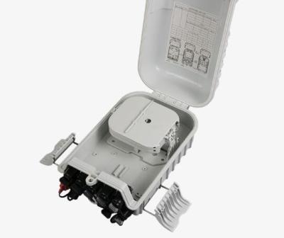China Waterproof Fiber Optic Distribution Box 8pcs MINI SC Adaptor Output for sale