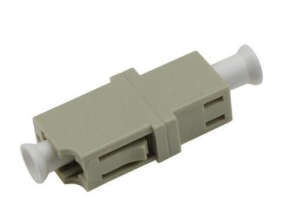 China LC simplex Fiber Optic Adapters  , Fiber Network Adapter Beige Color for sale