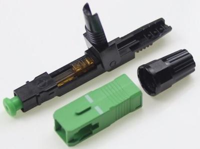 China OEM Fiber Optic Quick Connectors For 3.0 Drop Cable for sale
