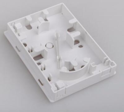 China Waterproof FTTX Fiber Optic Junction Box Fiber Optic Termination Box 1 SC for sale