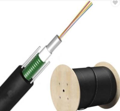 China 12 Core Gyxtw Fiber Optic Cable G652D Unitube Armoured  For Duct Aerial Applications for sale