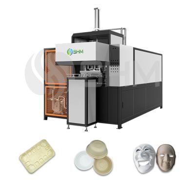 China 25KW Bagasse Pulp Molding Machine Thermoforming Pulp Tableware Machine for sale