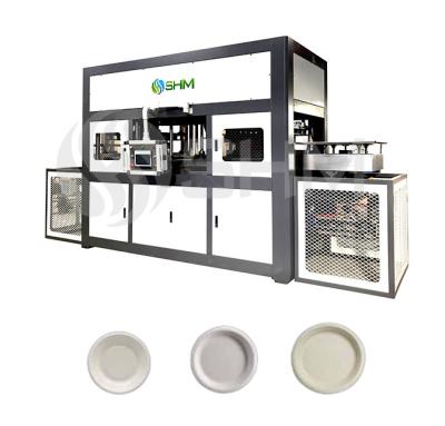 China Automatic Pulp Molded Tableware Machine / Pulp Moulding Machine Manufacturers for sale