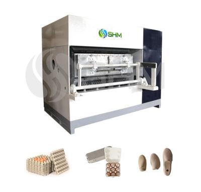 Chine Machines de moulage automatique de pâte à papier moulé à l'aide de plateaux à œufs à vendre