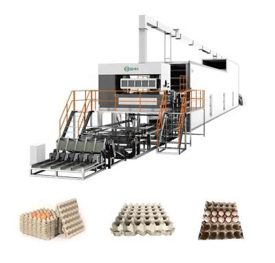 China Máquina automática de fabricação de bandejas de ovos de plástico de alta capacidade ISO9001 à venda