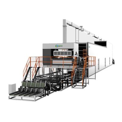 China Máquina de fabricação automática de bandejas de papel para embalagens de alimentos ISO9001 à venda