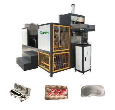 Chine Plateaux de papier Machine à pâte moulée Emballage Petite utilisation recyclable à vendre