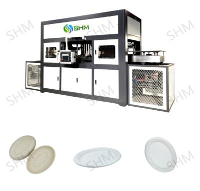 중국 자동 바가세 테이블웨어 만드는 기계 일회용 종이 그릇 만드는 기계 판매용
