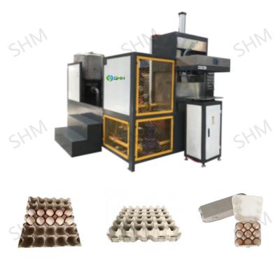 China 220V / 380V Egg Carton Making Machine Customized Egg Tray Machine for sale
