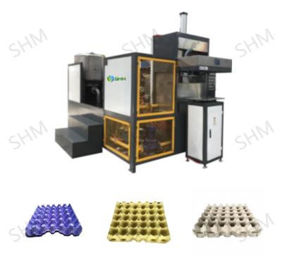 China Custom Small Egg Tray Making Machine Powerful Egg Carton Press Machine for sale