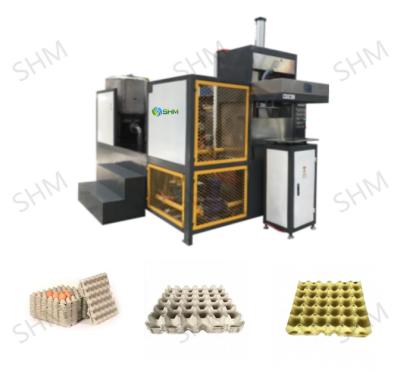China Automatic Egg Carton Making Machine Integrated Industrial Egg Crate Machine for sale