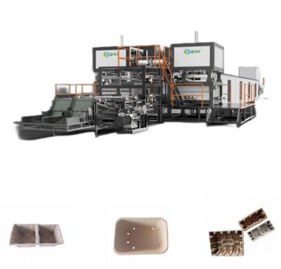 中国 380V / 50Hz 紙トレイを作る機械 食品パッケージのためのパルスエッグトレイマシン 販売のため