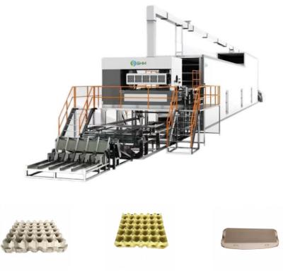 Chine Machine de fabrication de plateaux de papier industriel contrôlée par PLC 380V / 50Hz à vendre