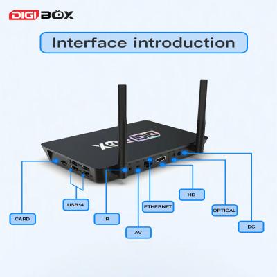 中国 Wi-Fi Digi Box レコーダー 64GB ストレージ アンドロイド スマートテレビボックス 販売のため