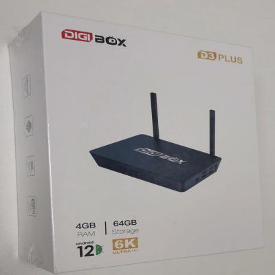 China 4K UHD TV Streaming Service D3 PLUS Android Set Top Box for sale