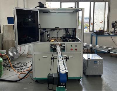 China Máquina de impressão de tampas de superfície plana, impressora de tela, 1-3 cores disponíveis, velocidade de impressão de até 50pcs por minuto à venda
