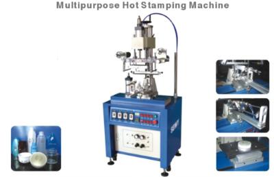 China 1000pcs/Hr Metallic Foil Printing Machine , 120x200mm Industrial Metal Stamping Machine for sale