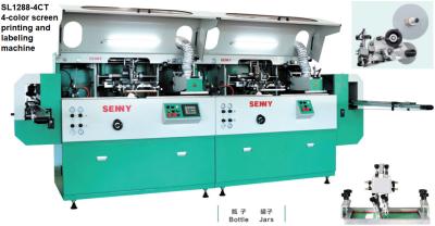 China OEM 5000pcs/Hr volledig Automatische Fles Etiketteringsmachine voor Drinkende Industrie Te koop