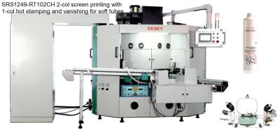 China máquina de impressão da tela do tubo de cor de 380V 4200pcs/Hr 2 para o metal à venda