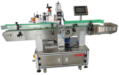 China 1200W 35pcs/Min Automatic Labeling Machine For Cylindrical Cans for sale