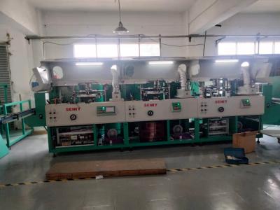 China Hot Stamping LED UV Lamp Tube Screen Printing Machine With Visual System for sale
