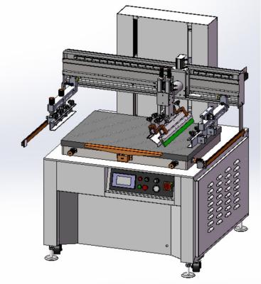 China Circuit Board Manual Flat Screen Printing Machine For Glass Lcd Keyboard Nameplate for sale