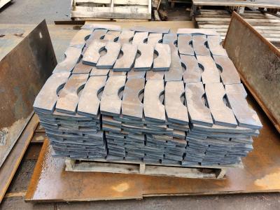 中国 高い耐久性SGSの鋼板基盤の正方形の鋼板切断の部分 販売のため