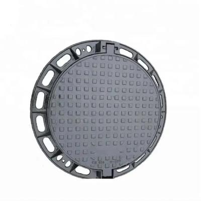 China Spheroidal Graphite Ductile Cast Iron Manhole Cover And Frame For Industry for sale